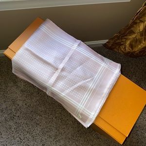 Burberry London silk scarf